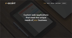 Desktop Screenshot of e-accent.com